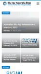 Mobile Screenshot of blurayaustralia.com
